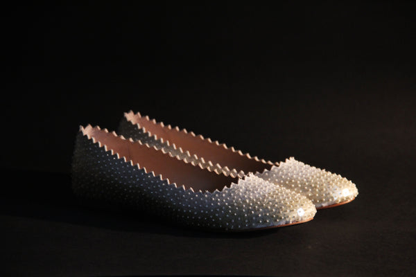 Ivory Glass slipper